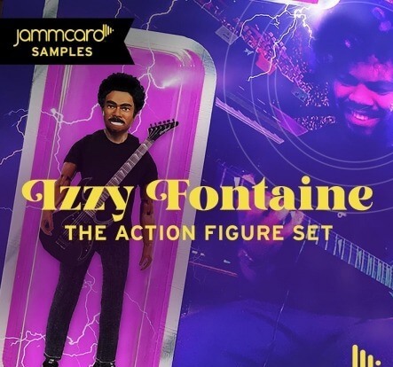 Jammcard Samples Izzy Fontaine Action Figure Set WAV MiDi